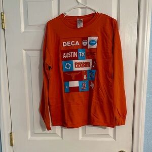 Long Sleeve DECA Austin TX Power Trip 2015 T Shirt